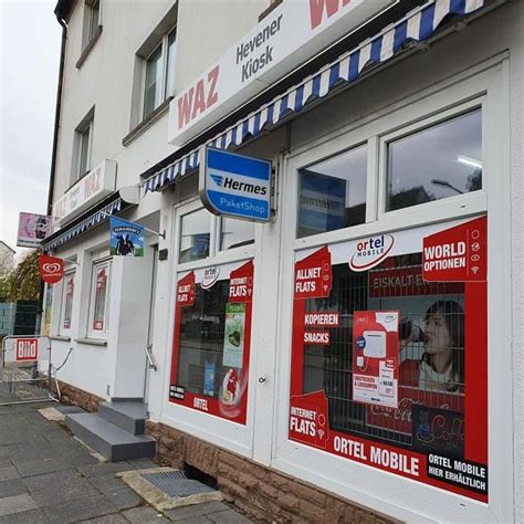 Hevener Kiosk Filiale in Witten, Kiosk Öffnungszeiten und Adresse.